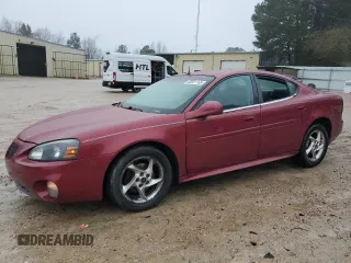 2004 Pontiac Grand Prix GTP with VIN 2G2WR524841151003, listed as a Copart auction lot 88001165 with 214,588 mi miles and Salvage Title. Bid and sale history available at carsss.com. Image 1.