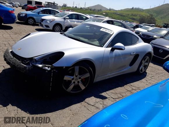 2016 Porsche Cayman S with VIN WP0AB2A83GK185156, listed as a Copart auction lot 47107573 with 86,067 mi miles and . Bid and sale history available at DreamBid. Image 1.