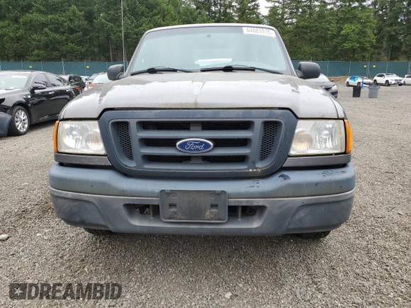 2005 Ford Ranger XL with VIN 1FTYR14U75PA06081, listed as a Copart auction lot 64883915 with 206,599 mi miles and Clean title. Bid and sale history available at DreamBid. Image 5.