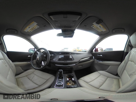2020 Cadillac XT4 FWD Premium Luxury with VIN 1GYFZCR48LF077119, listed as a IAAI auction lot 40893918 with Not provided miles and . Bid and sale history available at DreamBid. Image 18.
