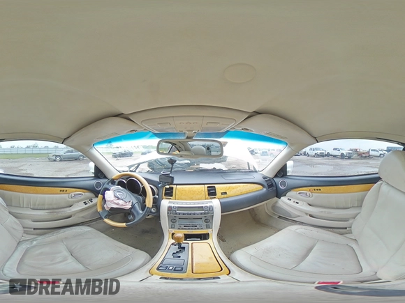 2005 Lexus SC 430 with VIN JTHFN48Y250063183, listed as a Copart auction lot 50456515 with Not Provided miles and Salvage Title. Bid and sale history available at DreamBid. Image 12.
