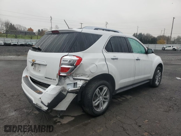 2016 Chevrolet Equinox LTZ with VIN 2GNFLGE32G6176781, listed as a Copart auction lot 82591504 with 61,731 mi miles and Salvage Title. Bid and sale history available at carsss.com. Image 3.