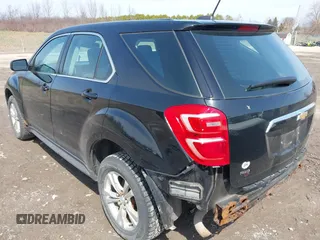 2016 Chevrolet Equinox LS with VIN 2GNFLEEK4G6163901, listed as a IAAI auction lot 42022069 with 117,375 mi miles. Bid and sale history available at carsss.com. Image 3.