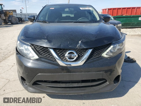 2017 Nissan Rogue Sport S with VIN JN1BJ1CR9HW128464, listed as a Copart auction lot 50581135 with 65,695 mi miles and Salvage Title. Bid and sale history available at carsss.com. Image 5.