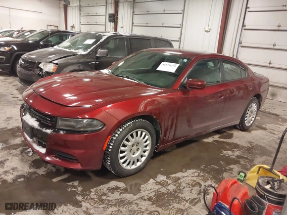 2020 Dodge Charger Police with VIN 2C3CDXKT2LH130464, listed as a IAAI auction lot 41579275 with 133,158 mi miles. Bid and sale history available at carsss.com. Image 2.