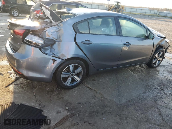 2018 Kia Forte LX with VIN 3KPFL4A74JE202689, listed as a Copart auction lot 46548415 with 25,196 mi miles and Non Repairable. Bid and sale history available at carsss.com. Image 3.