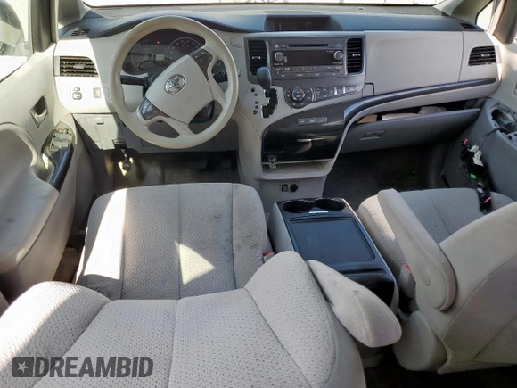 2014 Toyota Sienna LE AAS with VIN 5TDKK3DCXES518968, listed as a Copart auction lot 59553905 with 176,074 mi miles and Salvage title. Bid and sale history available at DreamBid. Image 8.
