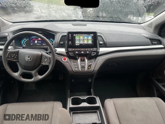 2022 Honda Odyssey EX with VIN 5FNRL6H50NB022655, listed as a Copart auction lot 51377325 with 26,325 mi miles and Clean Title. Bid and sale history available at DreamBid. Image 9.