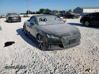 2023 Audi TT Roadster with VIN TRUTECFV5P1005594, listed as a Copart auction lot 77174604 with 14,335 mi miles and Salvage title. Bid and sale history available at DreamBid. Image 10.