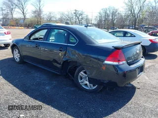 2012 Chevrolet Impala LT Retail with VIN 2G1WB5E34C1263646, listed as a IAAI auction lot 41986259 with 59,582 mi miles and . Bid and sale history available at DreamBid. Image 3.