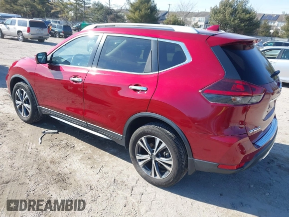 2019 Nissan Rogue SL with VIN 5N1AT2MV2KC720510, listed as a IAAI auction lot 41650468 with 48,905 mi miles. Bid and sale history available at carsss.com. Image 3.