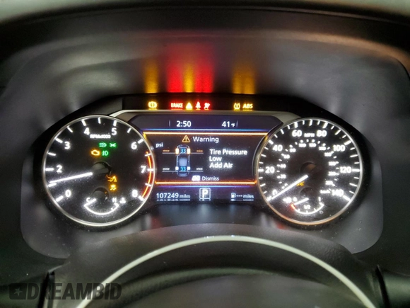 2020 Nissan Altima 2.5 SL with VIN 1N4BL4EV1LC163406, listed as a Copart auction lot 84142534 with 107,249 mi miles and Non Repairable. Bid and sale history available at carsss.com. Image 9.