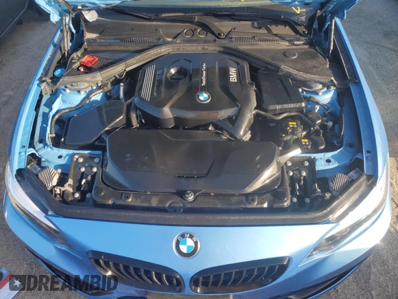 2020 BMW 2 Series 230i with VIN WBA2J1C0XL7D77583, listed as a Copart auction lot 74302244 with 0 mi miles and Non Repairable. Bid and sale history available at carsss.com. Image 11.