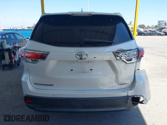 2015 Toyota Highlander Limited z VIN 5TDYKRFH0FS046559, wystawiony jako IAAI lot #42288804 z przebiegiem 106 643 mil mil oraz . Historia ofert i sprzedaży dostępna na DreamBid. Obrazek 16.