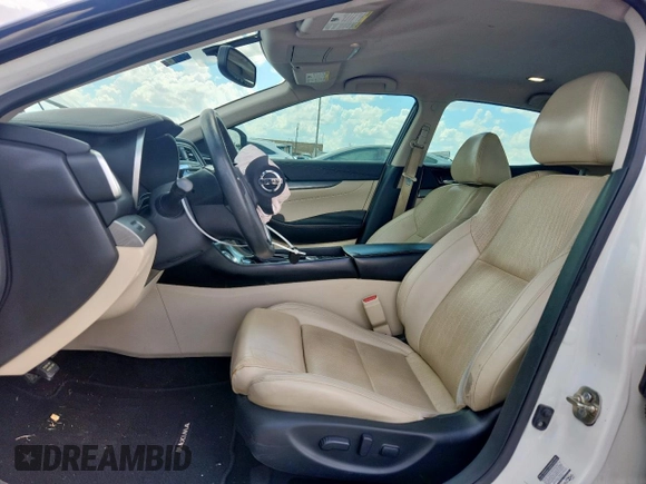2016 Nissan Maxima Platinum with VIN 1N4AA6AP0GC429198, listed as a Copart auction lot 62066505 with 151,479 mi miles and Salvage title. Bid and sale history available at DreamBid. Image 7.