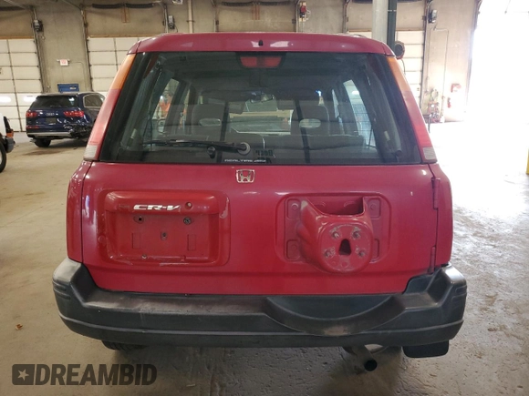 2001 Honda CR-V EX with VIN JHLRD18681C023085, listed as a Copart auction lot 72247694 with 212,620 mi miles and Salvage Title. Bid and sale history available at carsss.com. Image 6.
