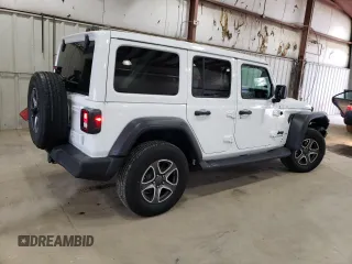 2023 Jeep Wrangler Willys with VIN 1C4HJXDNXPW618044, listed as a Copart auction lot 49214325 with 15,344 mi miles and Salvage title. Bid and sale history available at DreamBid. Image 3.