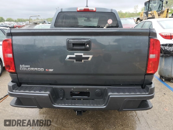 2017 Chevrolet Colorado 4WD WT with VIN 1GCGTBEN1H1203832, listed as a Copart auction lot 55103915 with 54,761 mi miles and Salvage title. Bid and sale history available at DreamBid. Image 6.