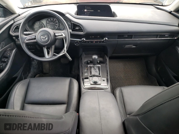 2022 Mazda CX-30 2.5 Turbo with VIN 3MVDMBAY0NM447128, listed as a Copart auction lot 54007924 with 10,596 mi miles and Salvage Title. Bid and sale history available at DreamBid. Image 8.