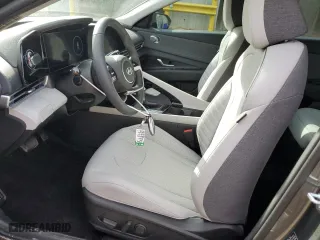 2025 Hyundai Elantra Hybrid Limited with VIN KMHLN4DJ7SU121091, listed as a Copart auction lot 89083815 with 1,454 mi miles and Salvage Title. Bid and sale history available at carsss.com. Image 7.