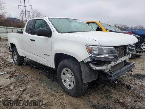 2020 Chevrolet Colorado 4WD Work Truck with VIN 1GCHTBEA4L1232705, listed as a Copart auction lot 82956594 with 110,126 mi miles and Salvage Title. Bid and sale history available at carsss.com. Image 4.
