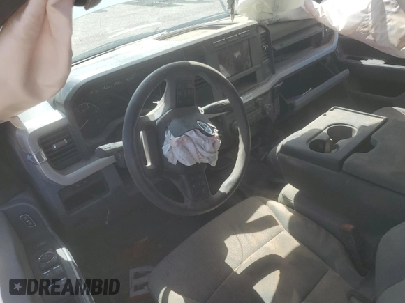 2024 Ford F-350 XL with VIN 1FT8W3DT3RED56465, listed as a Copart auction lot 48346205 with Not Provided miles and Salvage Title. Bid and sale history available at DreamBid. Image 8.