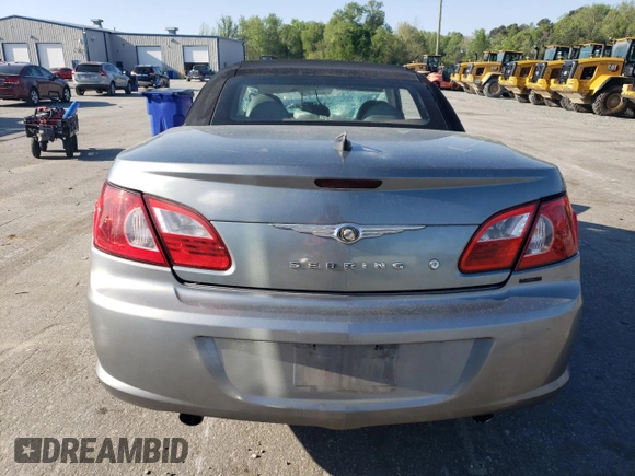 2008 Chrysler Sebring Limited with VIN 1C3LC65M38N676562, listed as a Copart auction lot 52184965 with Not Provided miles and Salvage Title. Bid and sale history available at carsss.com. Image 6.