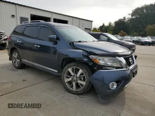 2014 Nissan Pathfinder Platinum with VIN 5N1AR2MM9EC735984, listed as a Copart auction lot 69788534 with 126,810 mi miles and Salvage Title. Bid and sale history available at carsss.com. Image 4.