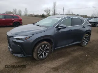 2025 Lexus NX 350h Premium with VIN 2T2GKCEZ5SC047322, listed as a Copart auction lot 56096035 with 5,012 mi miles and Salvage Title. Bid and sale history available at DreamBid. Image 1.