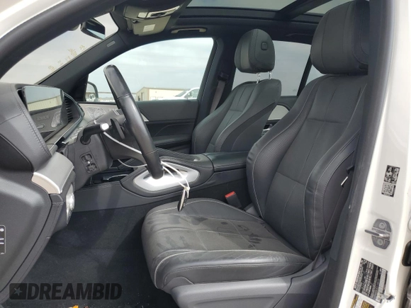 2020 Mercedes-Benz GLE 580 with VIN 4JGFB8GB2LA168470, listed as a Copart auction lot 43975845 with 58,042 mi miles and Salvage title. Bid and sale history available at DreamBid. Image 7.