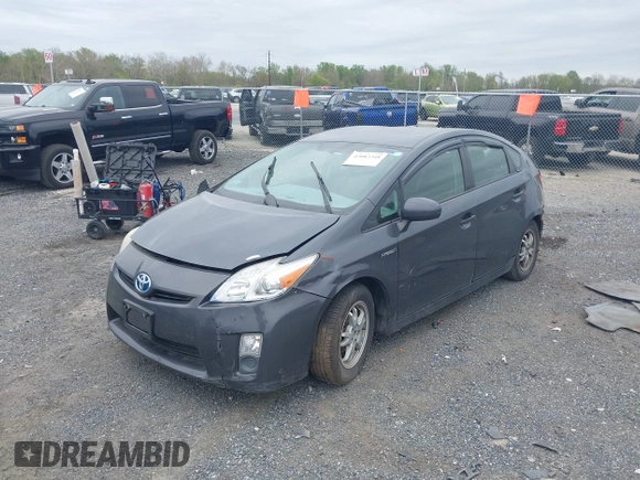 2010 Toyota Prius II with VIN JTDKN3DU0A0109858, listed as a IAAI auction lot 42082348 with 336,839 mi miles. Bid and sale history available at carsss.com. Image 18.