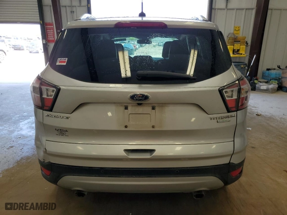 2017 Ford Escape Titanium with VIN 1FMCU0J9XHUA64948, listed as a Copart auction lot 48911225 with 127,346 mi miles and Clean Title. Bid and sale history available at carsss.com. Image 6.