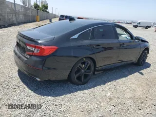 2019 Honda Accord Sport with VIN 1HGCV2F39KA014828, listed as a Copart auction lot 61508655 with 74,843 mi miles and Salvage title. Bid and sale history available at DreamBid. Image 3.