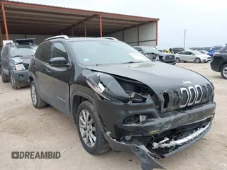 2017 Jeep Cherokee Limited with VIN 1C4PJLDB2HD231916, listed as a IAAI auction lot 41633365 with 112,256 mi miles. Bid and sale history available at carsss.com. Image 1.