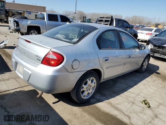 2004 Dodge Neon SXT with VIN 1B3ES56C34D551974, listed as a Copart auction lot 46829235 with 212,829 mi miles and Salvage Title. Bid and sale history available at DreamBid. Image 3.