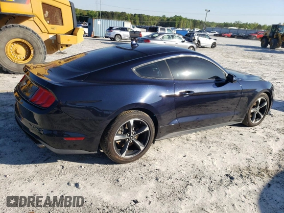 2021 Ford Mustang EcoBoost with VIN 1FA6P8TH0M5155409, listed as a Copart auction lot 48891693 with 45,011 mi miles. Bid and sale history available at carsss.com. Image 3.