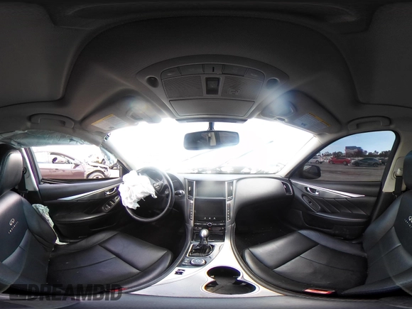 2014 Infiniti Q50 Sport with VIN JN1BV7AP5EM677112, listed as a IAAI auction lot 42108372 with 151,525 mi miles and . Bid and sale history available at DreamBid. Image 17.