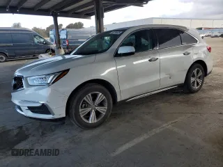 2020 Acura MDX with VIN 5J8YD4H33LL034029, listed as a Copart auction lot 50798425 with 46,495 mi miles and Salvage Title. Bid and sale history available at carsss.com. Image 1.