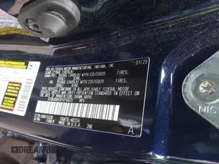 2023 Toyota Highlander L with VIN 5TDKDRBH3PS016835, listed as a IAAI auction lot 41683201 with 20,199 mi miles and . Bid and sale history available at DreamBid. Image 9.