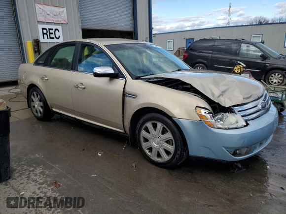 2008 Ford Taurus Limited with VIN 1FAHP25W88G104204, listed as a Copart auction lot 80018854 with 154,399 mi miles and Salvage Title. Bid and sale history available at carsss.com. Image 4.