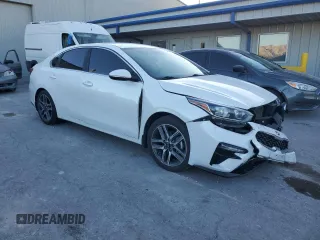 2019 Kia Forte EX with VIN 3KPF54AD6KE056149, listed as a Copart auction lot 46540105 with 82,111 mi miles and Salvage Title. Bid and sale history available at carsss.com. Image 4.