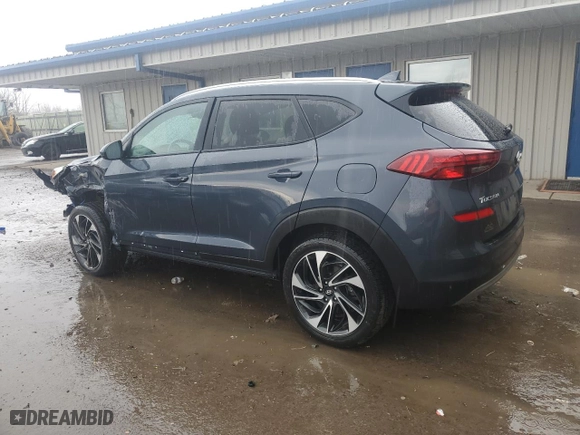 2020 Hyundai Tucson SEL with VIN KM8J33AL5LU152029, listed as a Copart auction lot 50364205 with 62,763 mi miles and Salvage Title. Bid and sale history available at carsss.com. Image 2.