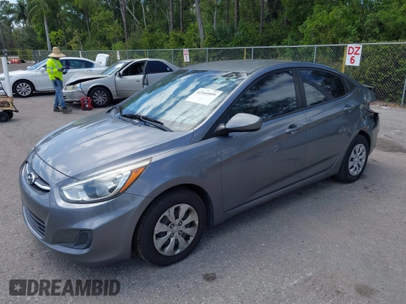 2015 Hyundai Accent GLS with VIN KMHCT4AE8FU861963, listed as a IAAI auction lot 42161059 with 132,629 mi miles and . Bid and sale history available at DreamBid. Image 12.