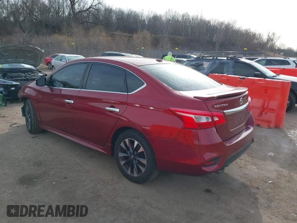 2017 Nissan Sentra SR z VIN 3N1AB7AP3HY365196, wystawiony jako IAAI lot #41203243 z przebiegiem 68 163 mil mil oraz . Historia ofert i sprzedaży dostępna na DreamBid. Obrazek 3.