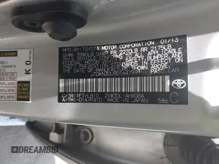 2013 Toyota Prius One with VIN JTDKN3DU9D1647991, listed as a IAAI auction lot 42188530 with 221,732 mi miles and . Bid and sale history available at DreamBid. Image 9.