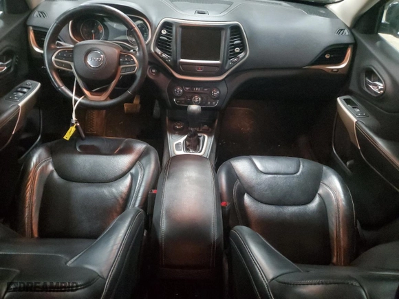 2017 Jeep Cherokee Limited with VIN 1C4PJMDS8HD226340, listed as a Copart auction lot 58625434 with 101,768 mi miles and Salvage Title. Bid and sale history available at carsss.com. Image 8.