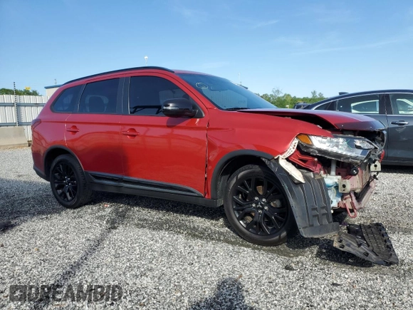 2018 Mitsubishi Outlander SE with VIN JA4AD3A30JZ059902, listed as a Copart auction lot 54684205 with 98,893 mi miles and Salvage title. Bid and sale history available at DreamBid. Image 4.