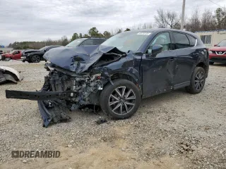 2018 Mazda CX-5 Grand Touring with VIN JM3KFBDM6J0359359, listed as a Copart auction lot 48018105 with 74,227 mi miles and Salvage Title. Bid and sale history available at carsss.com. Image 1.