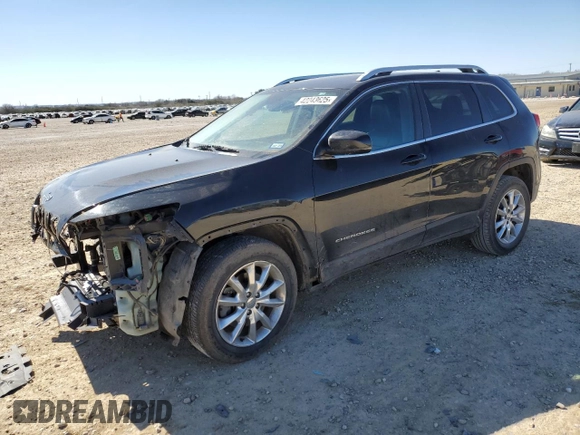 2016 Jeep Cherokee Limited with VIN 1C4PJMDB2GW261510, listed as a Copart auction lot 42243625 with 135,554 mi miles and Salvage Title. Bid and sale history available at carsss.com. Image 1.