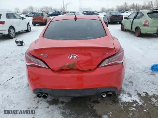 2013 Hyundai Genesis Coupe 2.0T Premium with VIN KMHHT6KD5DU102658, listed as a Copart auction lot 89273245 with 0 mi miles and Salvage Title. Bid and sale history available at carsss.com. Image 6.